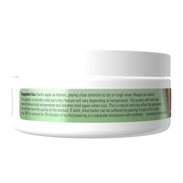 Shea Butter, Organic & Pure - 3 oz. Jar Left