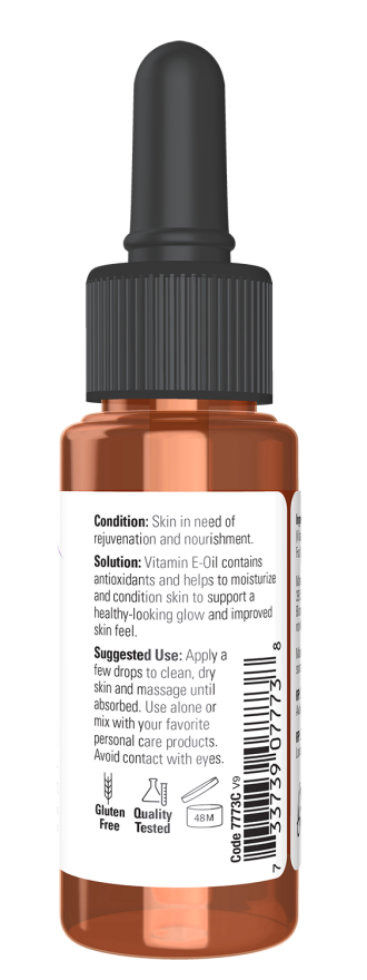 E-Oil 23,000 IU - 1 fl. oz. Bottle Right