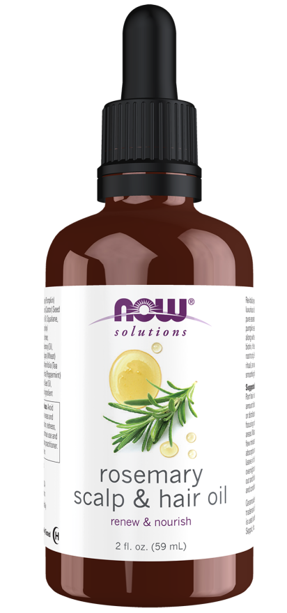 Rosemary Scalp & Hair Oil - 2 fl. oz. Bottle Front