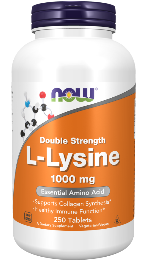  L-Lysine, Double Strength 1000 mg - 250 Tablets