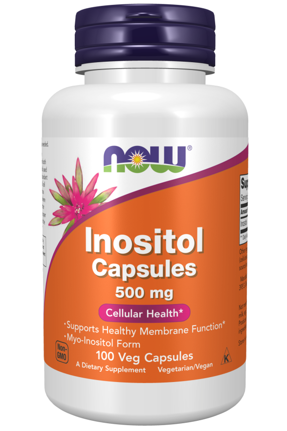 Inositol 500 mg - 100 Veg Capsules