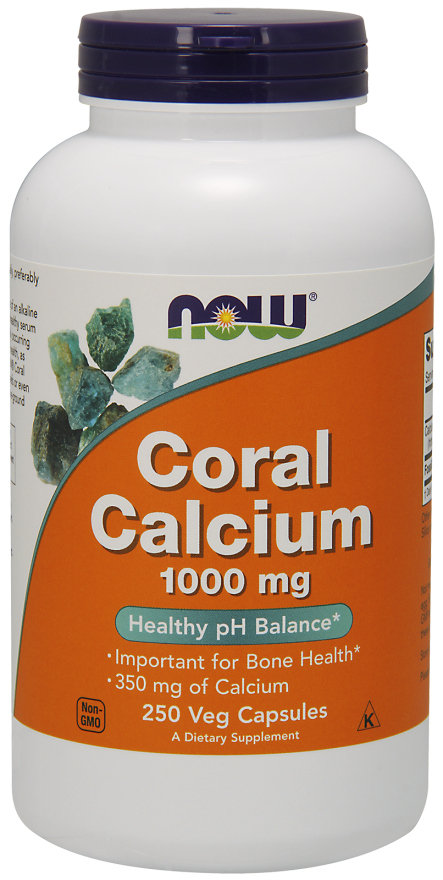 Coral Calcium 1000 mg Bottle Containing 250 Veg Capsules