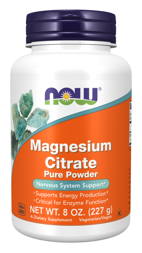Magnesium Citrate Pure Powder - 8 oz