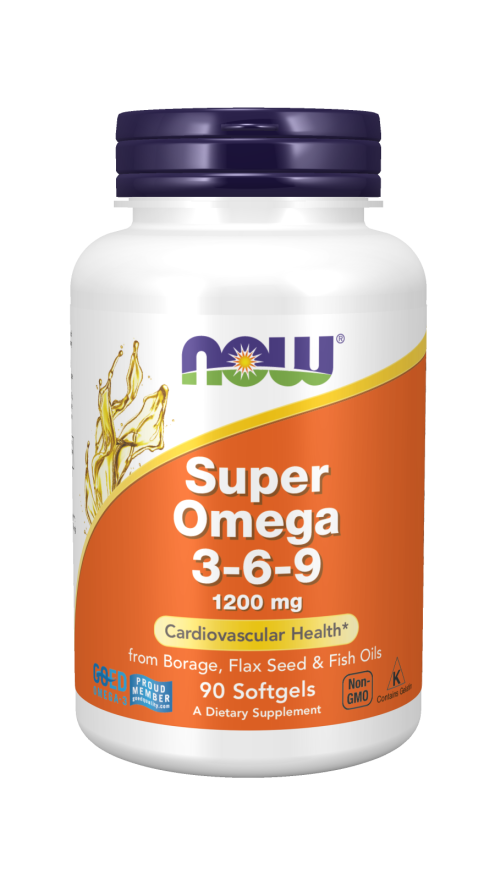 Hijsen Op tijd graven Super Omega 3-6-9 | 1200 mg Softgels | NOW Supplements
