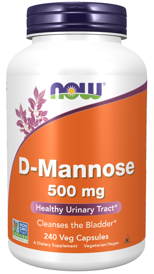 D-Mannose 500 mg - 240 Veg Capsules