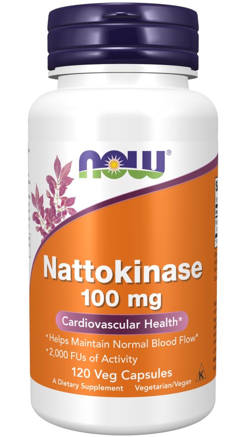 Nattokinase 100 mg - 120 Veg Capsules