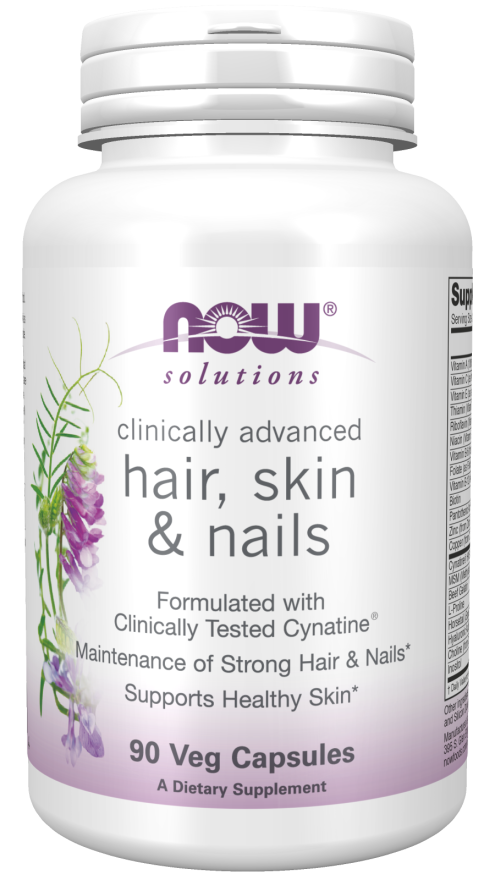 Hair Skin & Nails Vitamins | Shop for Cynatin | NOW