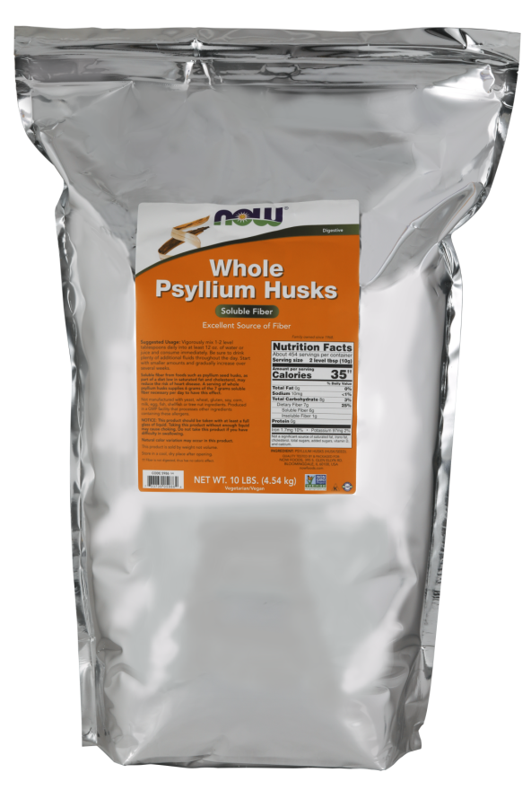 Psyllium Husks, Whole - 160 oz. (10 lbs.)