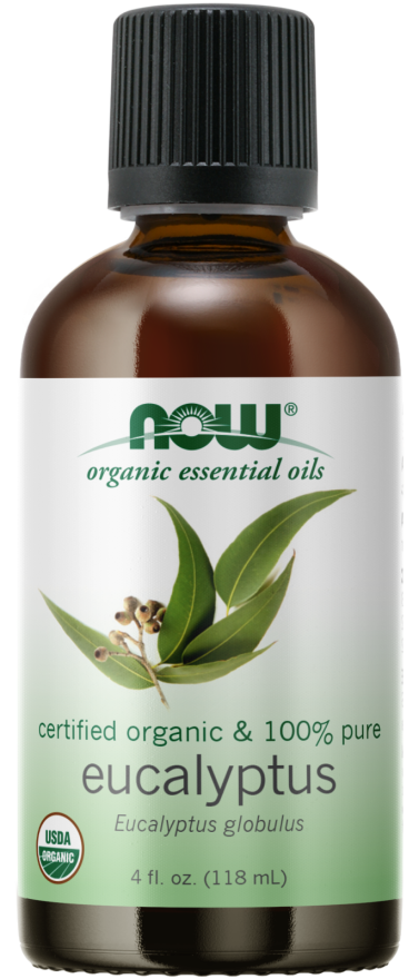 Eucalyptus Globulus Oil, Organic - 4 fl. oz.