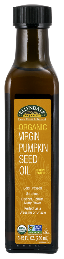 Virgin Pumpkin Seed Oil, Organic - 8.45 oz.