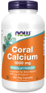 Coral Calcium 1000 mg - 250 Veg Capsules Bottle