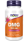 DMG 125 mg - 100 Veg Capsules bottle front
