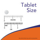 Methyl Folate 1,000 mcg - 90 Tablets size chart .25 inch