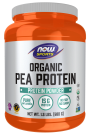 Pea Protein, Organic Powder - 1.5 lbs. Bottle Front