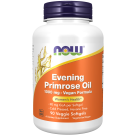 Evening Primrose Oil 1000 mg Vegan Formula - 90 Veggie Softgels Bottle Front