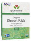 Green Kick™ Tea, Organic - 24 Tea Bags Box Front
