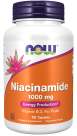 Niacinamide 1000 mg - 90 Tablets Bottle Front