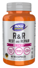 R & R Rest and Repair - 90 Veg Capsules Bottle Front