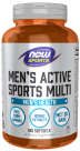 Men's Active Sports Multi - 180 Softgels Bottle