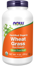 Wheat Grass Powder, Organic - 9 oz. Bottle Front