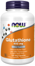 Glutathione 500 mg - 120 Veg Capsules Bottle Front