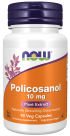 Policosanol 10 mg - 90 Veg Capsules Bottle Front