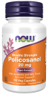 Policosanol, Double Strength 20 mg - 90 Veg Capsules Bottle Front