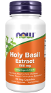 Holy Basil Extract 500 mg - 90 Veg Capsules Bottle Front