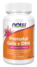 Prenatal Gels + DHA Bottle Front