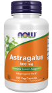Astragalus 500 mg - 100 Veg Capsules Bottle Front