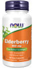 Elderberry 500 mg - 60 Veg Capsules Bottle Front