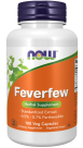 Feverfew - 100 Veg Capsules Bottle Front
