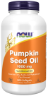 Pumpkin Seed Oil 1000 mg - 200 Softgels Bottle Front