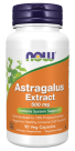 Astragalus Extract 500 mg - 90 Veg Capsules Bottle Front