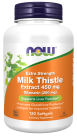 Milk Thistle Extract, Extra Strength 450 mg Softgels Bottle Front