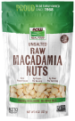 Macadamia Nuts, Raw & Unsalted - 8 oz. Bag Front