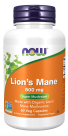 Lion's Mane, Organic 500 mg - 60 Veg Capsules Bottle Front