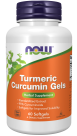 Turmeric Curcumin Gels - 60 Softgels Bottle Front