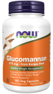 Glucomannan 575 mg - 180 Veg Capsules Bottle Front