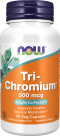 Tri-Chromium™ 500 mcg with Cinnamon - 90 Veg Capsules Bottle Front