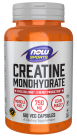 Creatine Monohydrate 750 mg - 120 Veg Caps Bottle Front