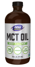 MCT Oil Liquid - 16 fl. oz. Bottle Front