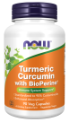 Turmeric Curcumin with BioPerine® - 90 Veg Capsules Bottle Front