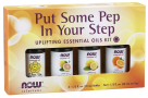 Put Some Pep in Your Step Essential Oils Kit box front
