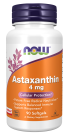 Astaxanthin 4 mg - 90 Softgels Bottle Front