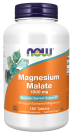 Magnesium Malate 1000 mg - 180 Tablets Bottle Front