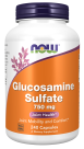 Glucosamine Sulfate 750 mg - 240 Veg Capsules Bottle