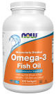 Omega-3, Molecularly Distilled - 500 Softgels Bottle Front
