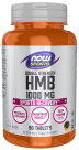 HMB, Double Strength 1000 mg - 90 Tablets Bottle Front
