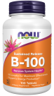 Vitamin B-100 Sustained Release - 100 Tablets Bottle Front